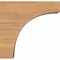 Ekena Millwork Huntington Smooth Rafter Tail, Western Red Cedar, 5 1/2"W x 12"H x 12"L RFT06X12X12HUN00SWR - alternate 4